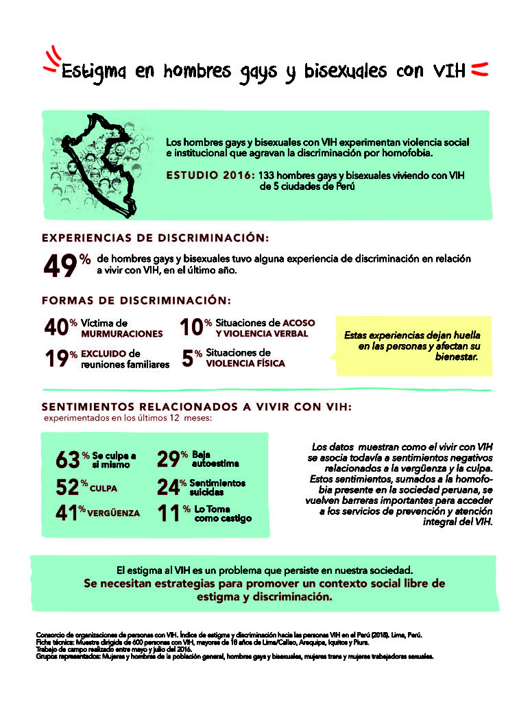 Peru Plhiv Stigma Index Infographic 5 2018